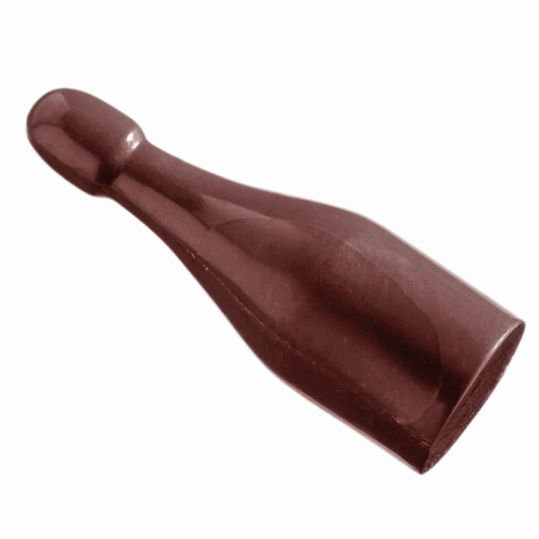 Bouteille de champagne forme chocolat Schneider, 66x23x12mm, 275x175 mm, forme double, 422037