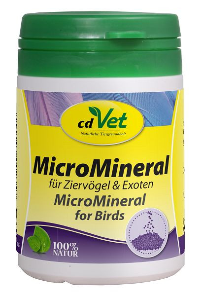 cdVet MicroMineral pour oiseaux d'ornement et animaux exotiques 60 g, 235