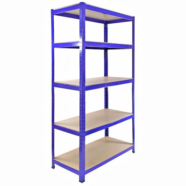 Monster Racking T-Rax étagère de rangement 182,5 cm H x 90 cm L x 45 cm L bleu, lot de 10, 10531