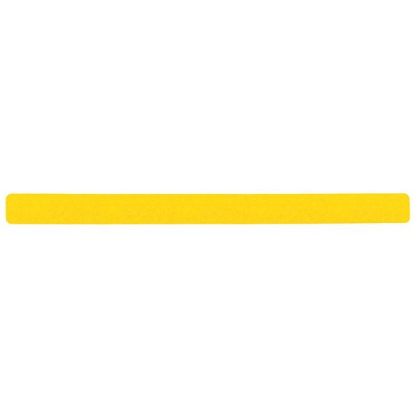 m2 Revêtement antidérapant Easy Clean, jaune, bandes individuelles 50x650mm, UE : 10 pièces, M3GV100503
