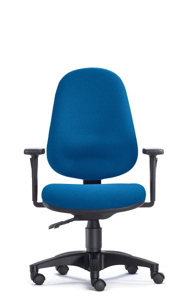SITWELL LADY RELAX, bleu, chaise de bureau sans accoudoirs, RE-67.100-M-80-106-00-44-10