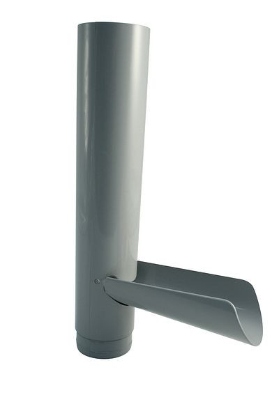 Clapet de vidange d'eau Marley DN 105 gris, 073538
