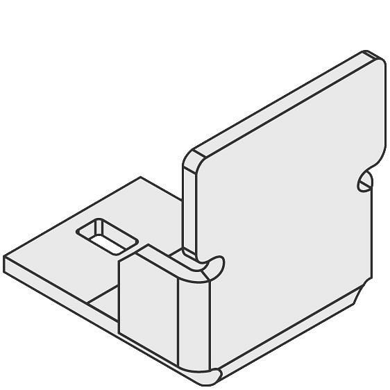 Kit de protection anti-collision BITO RL 95/75 galvanisé, 22814