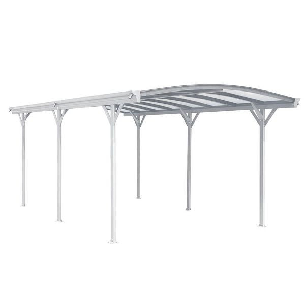 HOME DELUXE Abri de voiture design FALO - Blanc, 9635