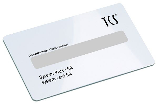 Carte de programmation de rechange TCS BCM SA MIFARE pour cylindre à bouton autonome, 711-003-3000