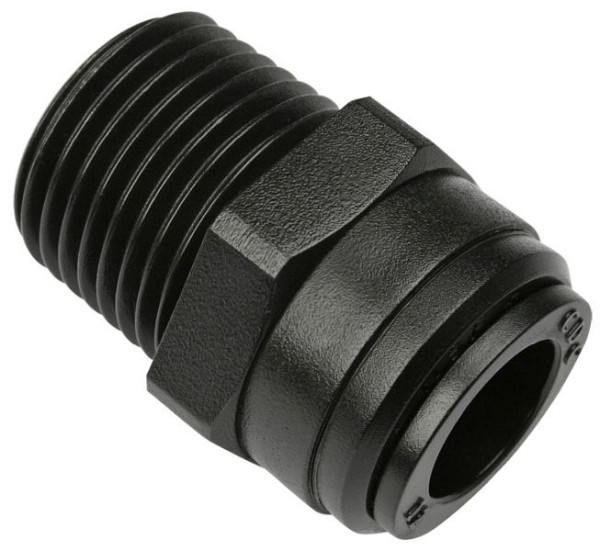 temporisateur B-GEk-6-1/8-KU-H2O, raccord vissé droit, conique, pour eau, tuyau Ø : 6 mm, filetage : 1/8'', UE : 10 pièces, 03080150