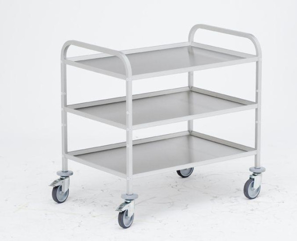Chariot de service Gmöhling G®-SERV E 9502 / 3 E, aluminium, 223950213