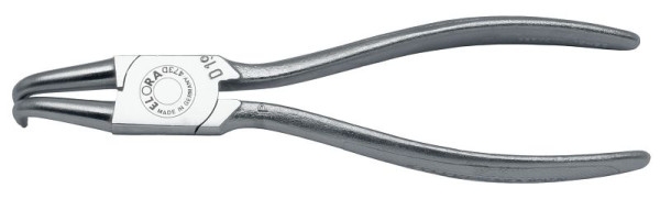 Pince à bague de retenue ELORA pour bagues de verrouillage intérieures, coudée à 90 °, 473, longueur: 140 mm, 0473020082000