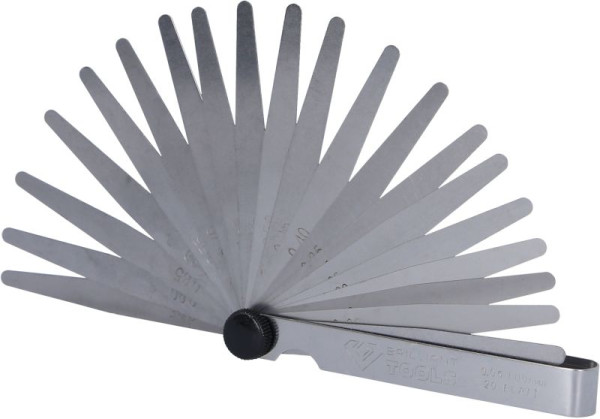 Brilliant Tools Jauge d'épaisseur de précision 0,05 - 1 mm BT114901