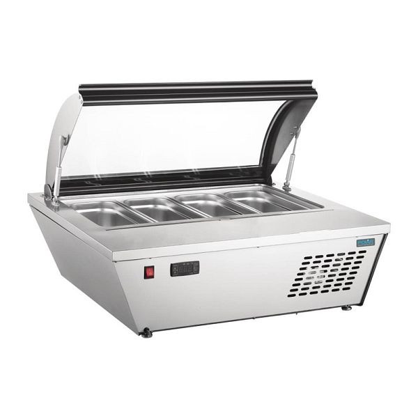 Présentoir à crème glacée de comptoir Polar Series G 67L, DB319