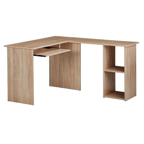 Combinaison de bureau Wohnling Design 140 x 75,5 x 120 cm Sonoma, WL5.306