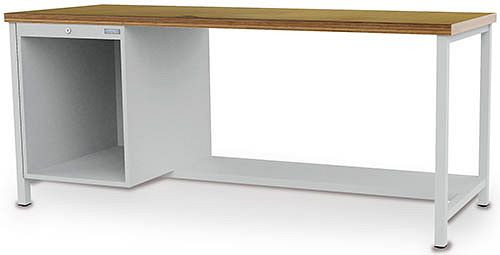 Établi à caisson Bedrunka+Hirth série 2000 R 18-24, 2000 x 750 x 859 mm, 03.19.003