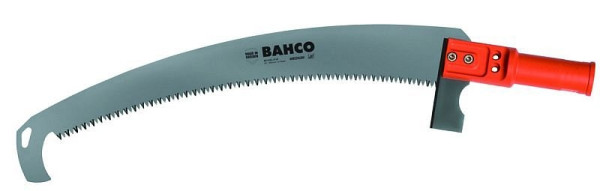 Scie à élaguer Bahco pour manche en aluminium, lame incurvée, très tranchante, dents japonaises JT moyennes, longueur de lame 360 mm, avec adaptateur et étui, ASP-AS-C36-JT-M