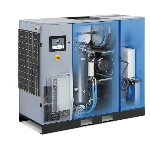 Compresseur à vis ELMAG RMB 25D IVR, 26 kW/5-13 bar, avec sécheur frigorifique, 12587