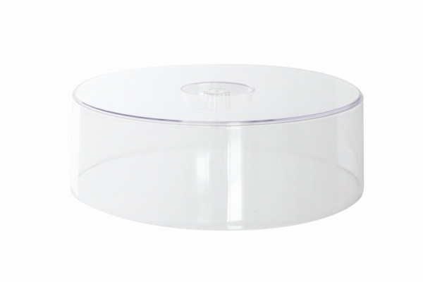 Couvercle Schneider Ø 320 mm, hauteur 120 mm, PS, transparent, 227170