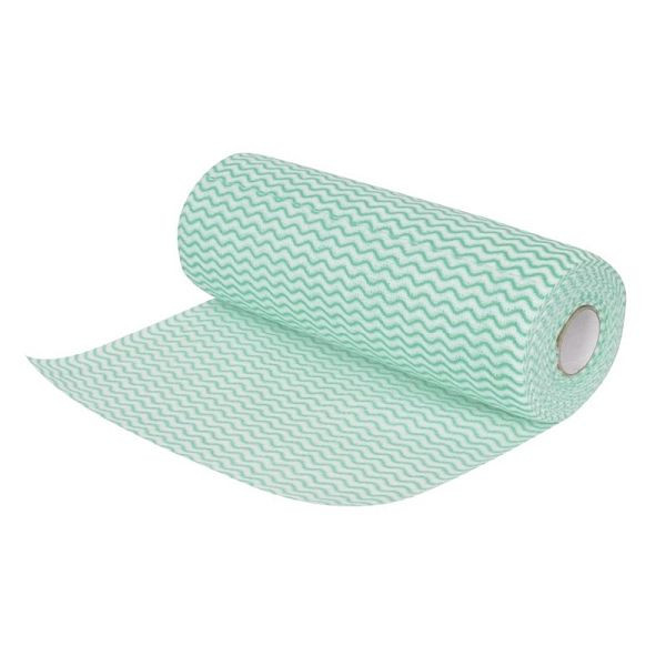 Chiffons non tissés Jantex vert - 100 pièces, CS807