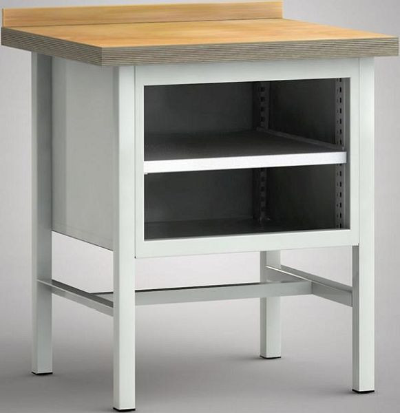 Etabli standard KLW - 1500 x 700 x 840 mm L x P x H, WS058N-0750M40-X7024