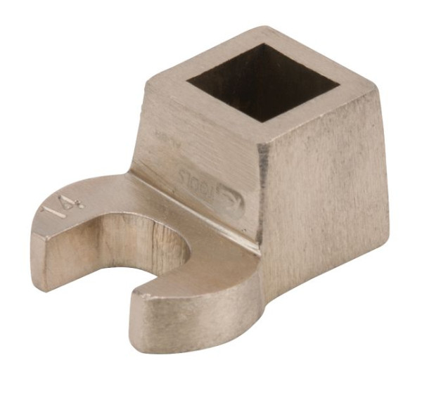 KS Tools Clé à patte d'oie BRONZEplus, forme de mâchoire, carrée 1/2" 13 mm, 963.8493