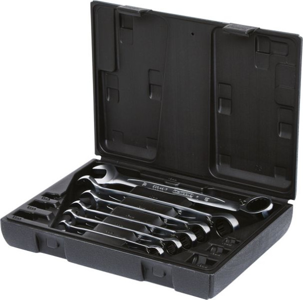 KS Tools GEARplus jeu de clés mixtes à cliquet, réversibles, 6 pièces, 503.4646