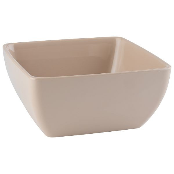Bol APS -PURE-, 19 x 19 x 9 cm, mélamine, couleur : sable, 1,5 litres, 85260