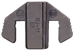 Insert de sertissage KS Tools pour fiches WE non blindées 6P2K, 6P4K / RJ11, 6P6K / RJ12, poids : 71 g, 115.1423