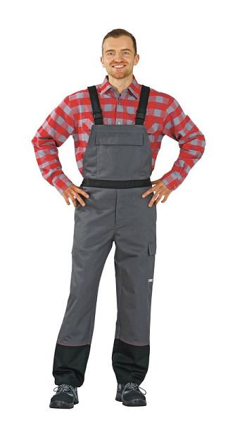 Salopette Planam Weld Shield, gris/noir, taille 44, 5530044