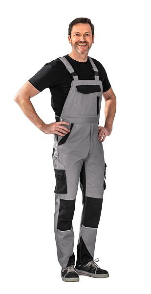 Salopette homme Planam Norit, zinc/noir, taille 24, 6526024