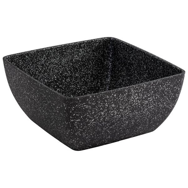 Bol APS "FROSTFIRE", aluminium, revêtement antiadhésif, 19 x 19 cm, hauteur 9 cm, 1,5 litres, noir-argent, 30503