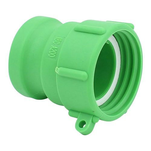Adaptateur DENIOS IBC, filetage grossier S60x6 vers Camlock 2-Type A, paquet de 3, 311465