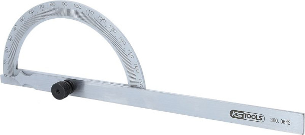 Rapporteur KS Tools avec arc ouvert, 200 mm, 300.0642