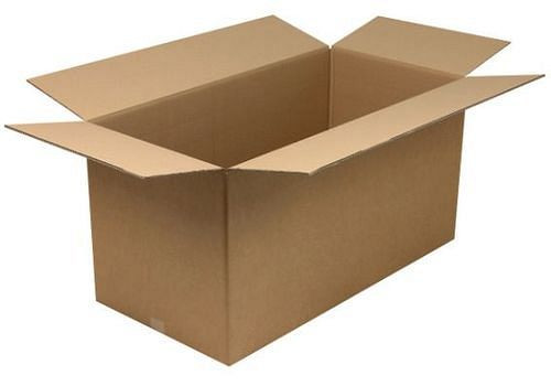 Boîte pliante en carton ondulé TransPak à 2 parois, dimensions intérieures 1000 x 500 x 500 mm, qualité 2.40BC, paquet de 15, 299391