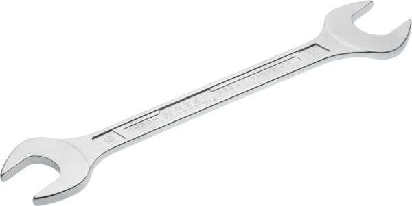 Clé à fourche double Hazet, profil hexagonal extérieur, 46 x 50 mm, 450N-46X50