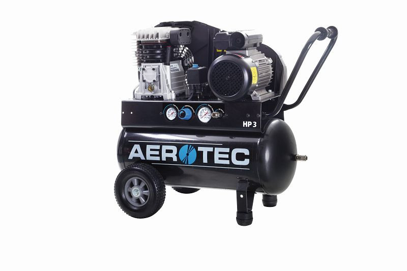 AEROTEC Compressor air comprimé, compresseur mobile à piston, lubrifié à l'huile, 2013210