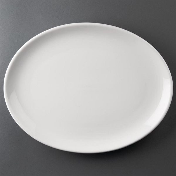 OLYMPIA Athena ovale coupe assiettes 30,5 cm, UE: 6 pièces, CC212
