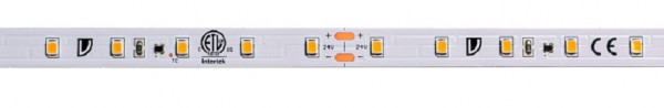 rutec Projekt rutec VARDAflex Superior Reach25 Rouleau de 25 mètres Flex. Ruban LED, 24V, 4.8W/m, intérieur, 3000K CRI98, PGI315