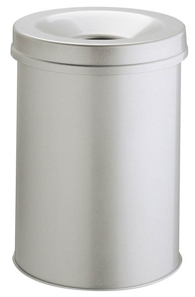 Corbeille à papier DURABLE Safe rond 15, gris, 330510