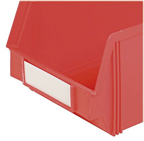 Étiquettes d'identification Bedrunka+Hirth pour bacs de stockage ouverts, dimensions en mm (LxP) : 79 x 43, 100 pièces, E5320.3.ET