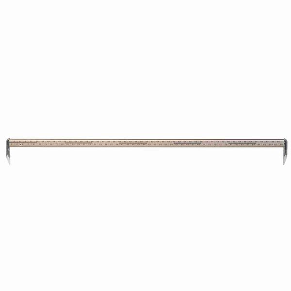 Règle de marquage pour tiges coupantes NESTLE 100cm, aluminium, profil ovale 30x15mm, 20500000