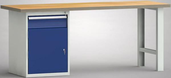 Etabli standard KLW - 2000 x 700 x 840 mm L x P x H, WS515N-2000M40-E7022