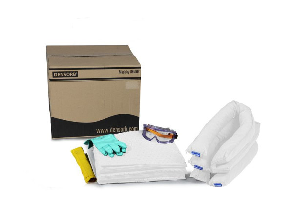 Kit de recharge pour kit d'urgence DENSORB en conteneur Euro, version huile, 282-170