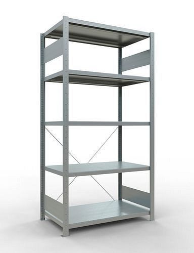 Étagère Schulte, champ de base, 5 niveaux de rangement, traverse, charge du compartiment 250 kg, 1060 x 636 x 2000 mm, 278749