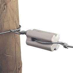 Isolateur de coin en porcelaine Gallagher , paquet de 60, 053506