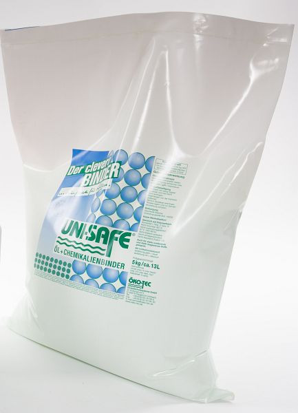 Ökotec UNI-SAFE, liant huileux et chimique, sac PE, PU : 12 sacs de 5 kg chacun, N1002