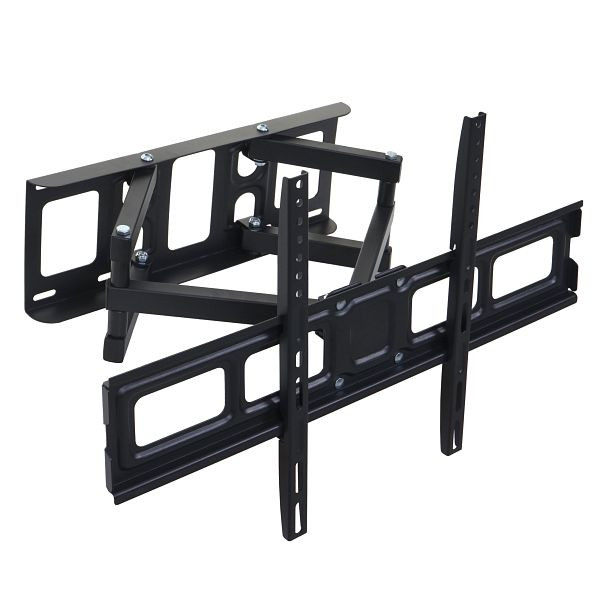 Mendler HWC-C95 Support mural TV, support pour moniteur, laminé à froid, inclinable, pivotant, extensible 32-65 pouces Vesa jusqu'à 600 mm, 62063