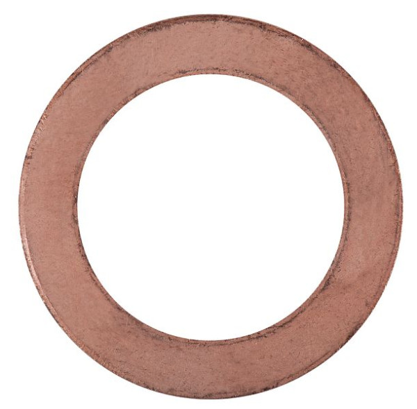 KS Tools bague d'étanchéité en cuivre, diamètre extérieur 33 mm, diamètre intérieur 22 mm, paquet de 25, 430.2501