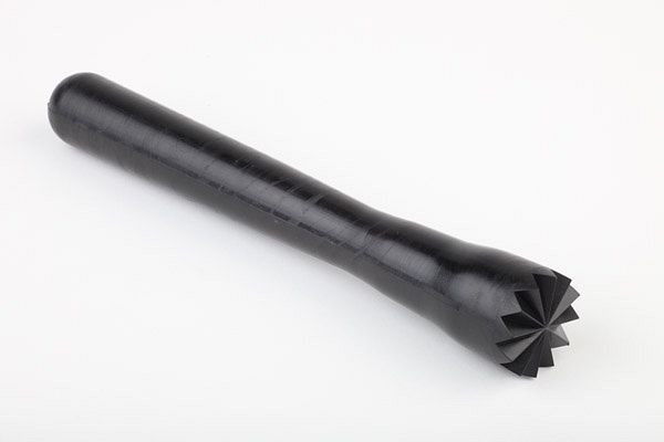 Pilon APS, Ø 4 cm, longueur 24 cm, ABS, noir, pilon grossier, 93182