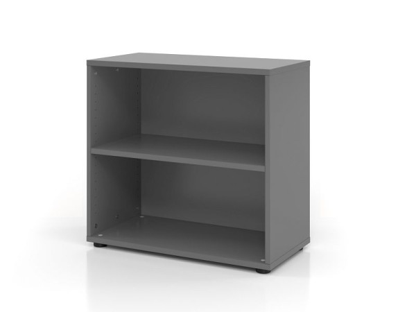 Étagère Hammerbacher 928RE, 2 OH, corps : graphite, 80 x 40 x 74,6 cm (LxPxH), V928RE/G