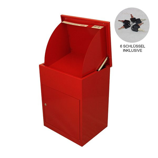 Boîte à colis Monster rouge, 28147