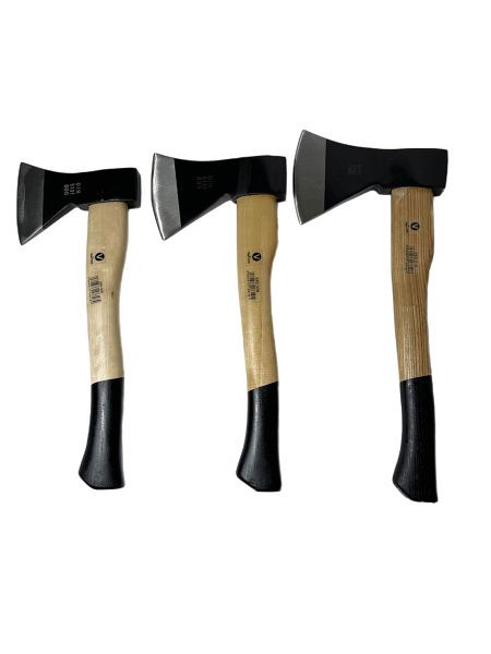 VaGo-Tools hache hache de jardin hache à fendre bois 3 pièces hache 600 800 1000 g, 240-006/008/010_fv