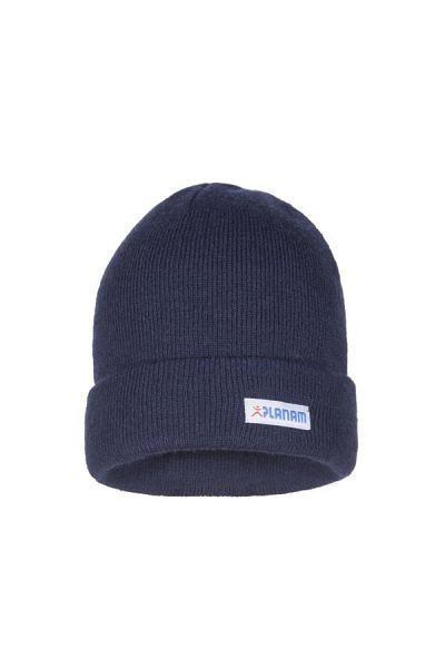 Planam Accessories bonnet tricoté avec revers, marine, taille unique, 6030052